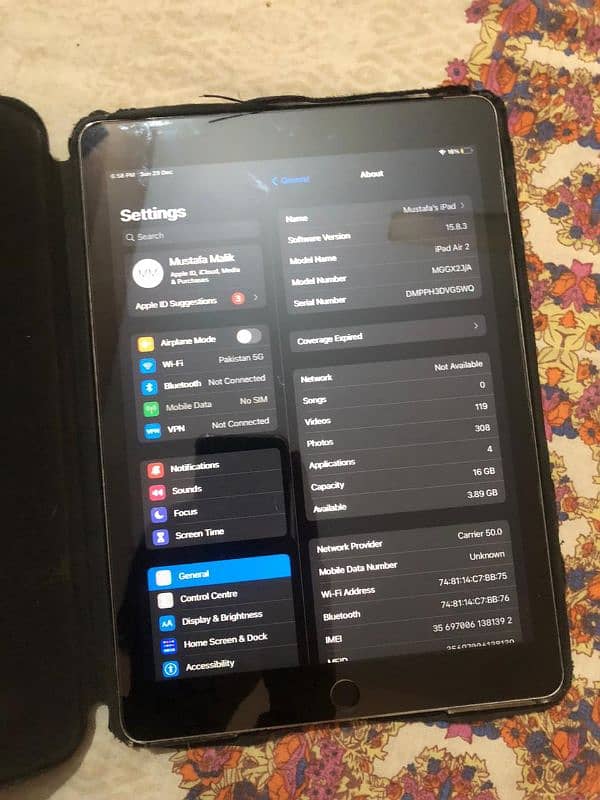 IPAD AIR 2 9.7 INCH 16GB 10/10 CONDITION 2