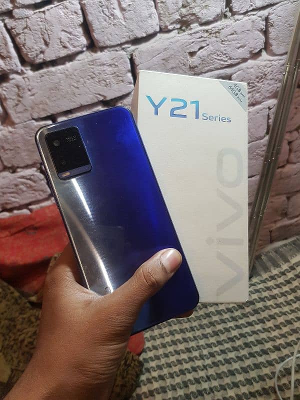 Vivo Y21 4/64 dual PTA with Box 4