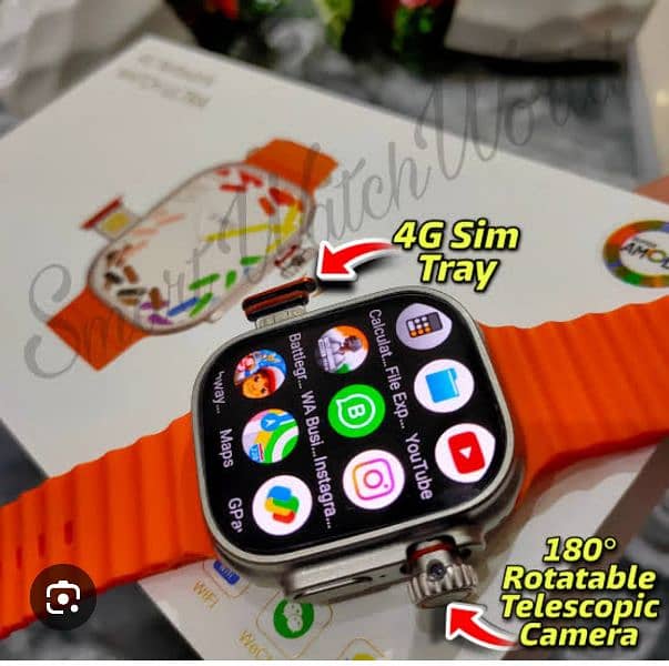 Sim Supported Android Smartwatch | All Apps Working | Ram/Rom 4/64 13