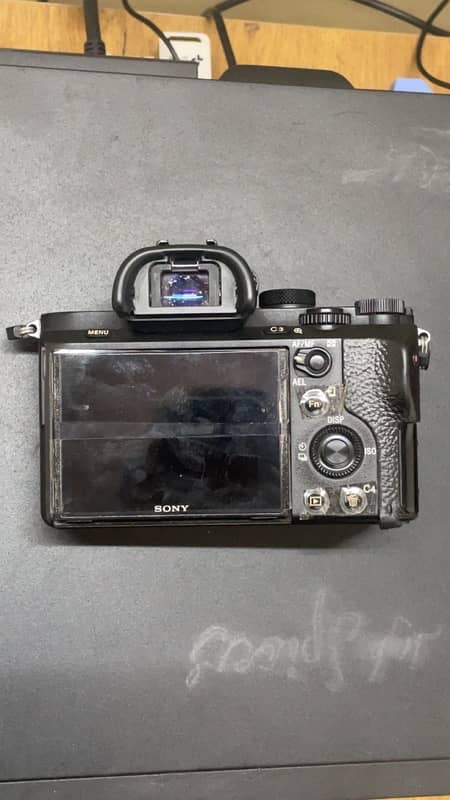 sony a7ii body with 3 batteries and charger 3