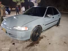 Honda civic Model 1995 - nardo grey - D15 Engine