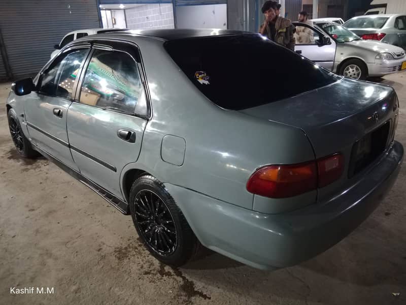 Honda civic Model 1995 - nardo grey - D15 Engine 2