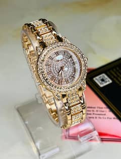 Premium Branded Watch With Warranty Card And 1 year machine warranty