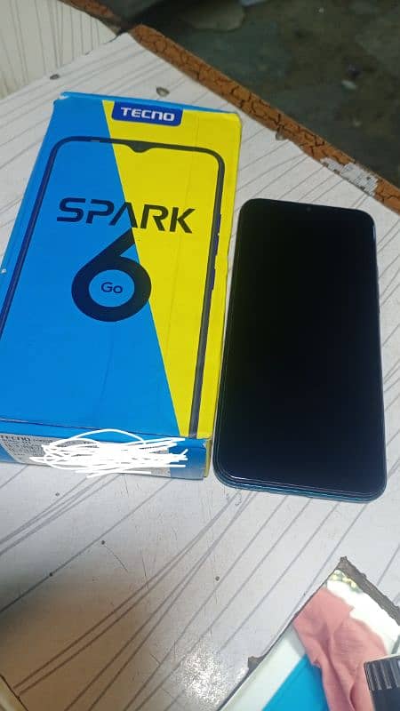 spark 6 go2gb 32gb all ok set dual sim pta aprove battery timming good 0