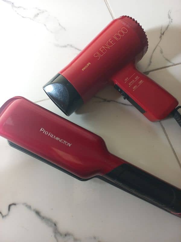 Hair straightener and dryer 2