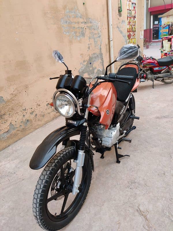 Yamaha ybrg 125 Model 2024 Islamabad Register 0