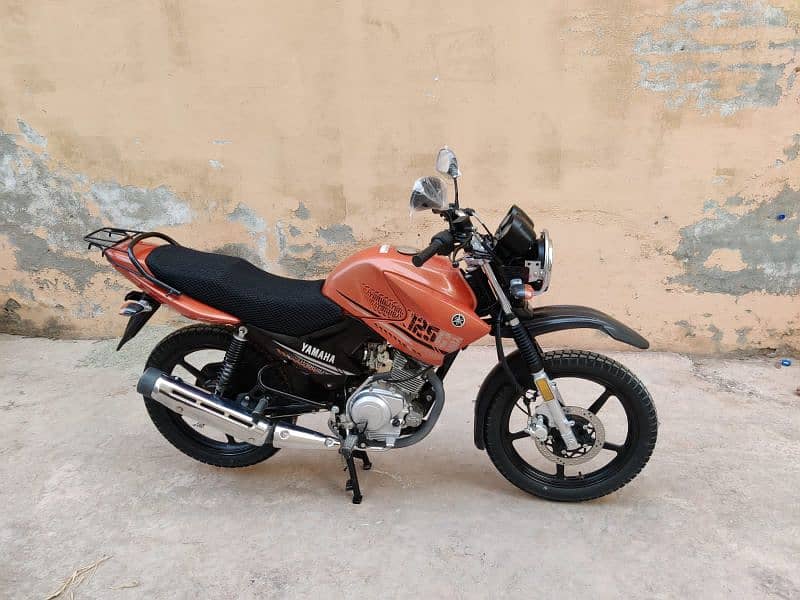 Yamaha ybrg 125 Model 2024 Islamabad Register 1