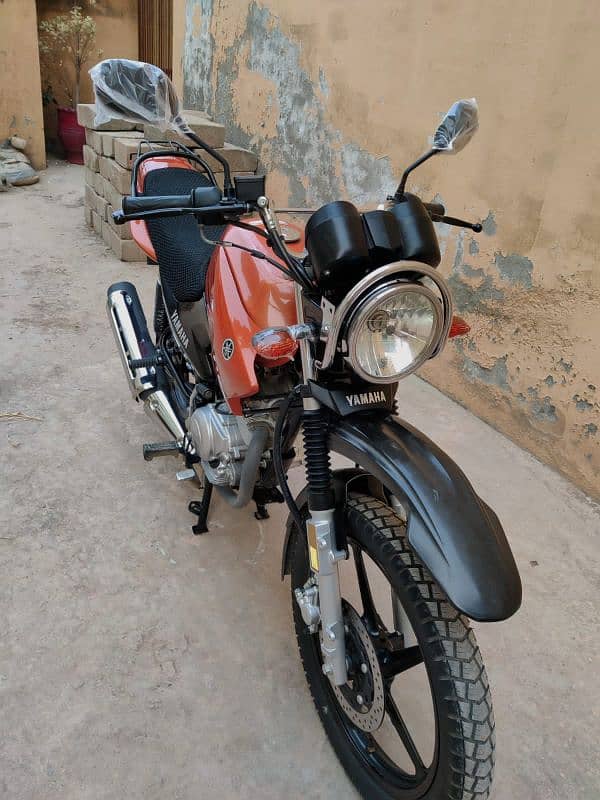 Yamaha ybrg 125 Model 2024 Islamabad Register 2