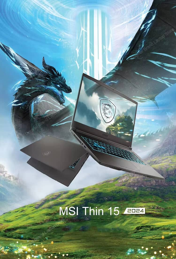 MSI Thin 15 - New - 32GB/1TB/RTX4050 16