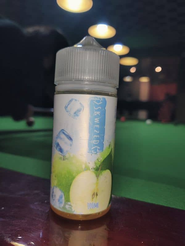 SKWEZED GREEN APPLE ICE E-LIQUID  100ML 0