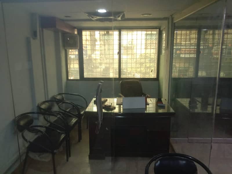 OFFICE COMMERCAIL SPACES FOR IT WORK ?? MAIN RASHID MINHAS ROAD KARACHI 4