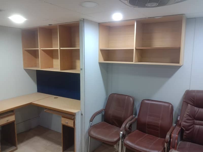 OFFICE COMMERCAIL SPACES FOR IT WORK ?? MAIN RASHID MINHAS ROAD KARACHI 5