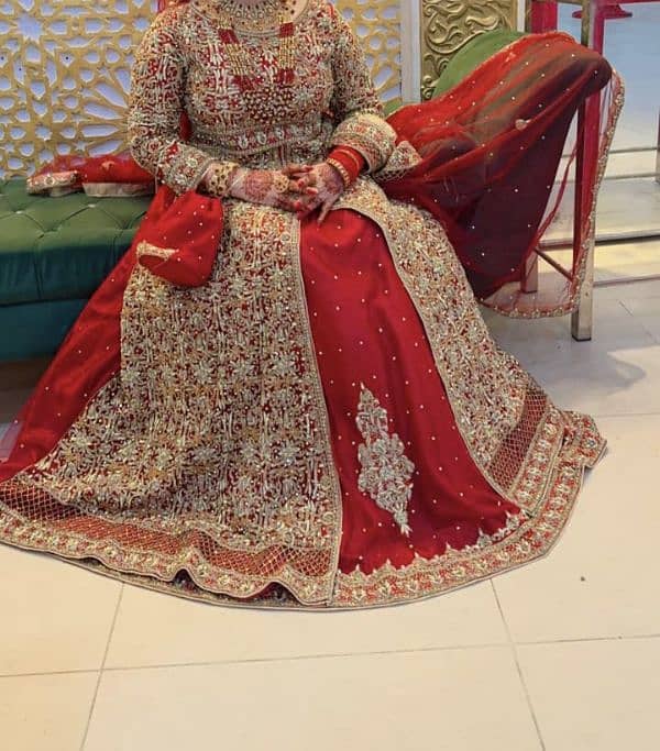 Bridal Dress Lahnga with long kurti 0