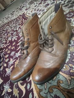 45 number shoes original 100% leather urgent for sale