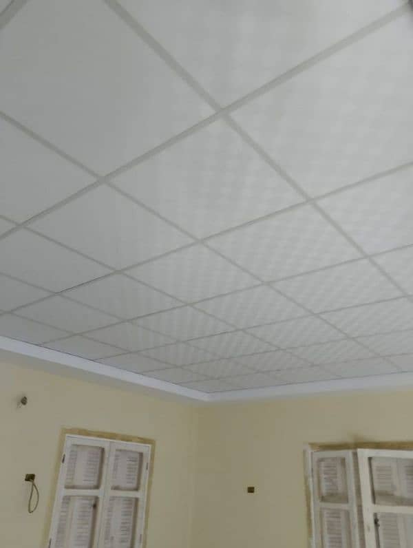 False Ceiling 2×2 (Gypsum And PVC) 8