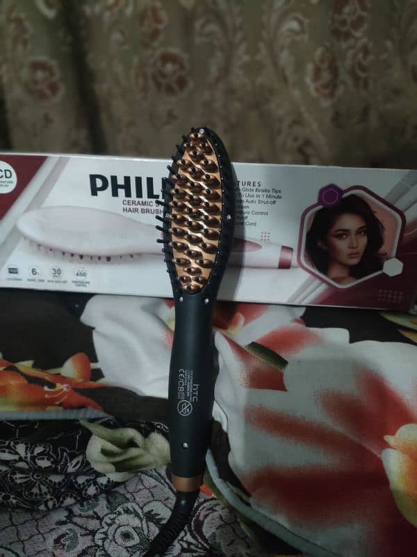 Hair Straightner Brush 1