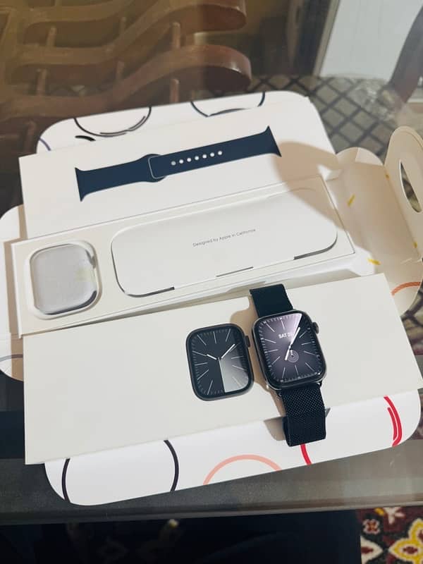 apple watch series 9 stainless steel sapphire crystal 45mm 2