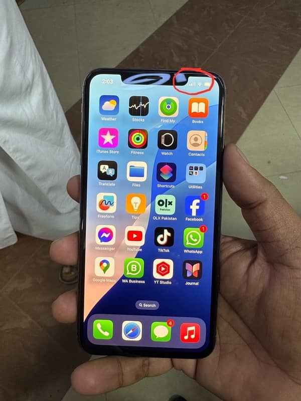 Xs max non pta sim working 256gb 0