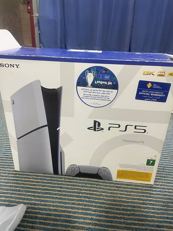 ps5 slim brand new box open 4