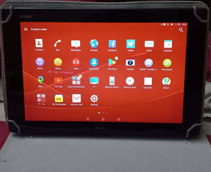 SONY Xperia Z2  10" Tablet docomo with SIM slot 2