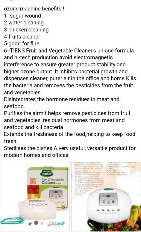 Fruit and Vegetables Cleaner 2