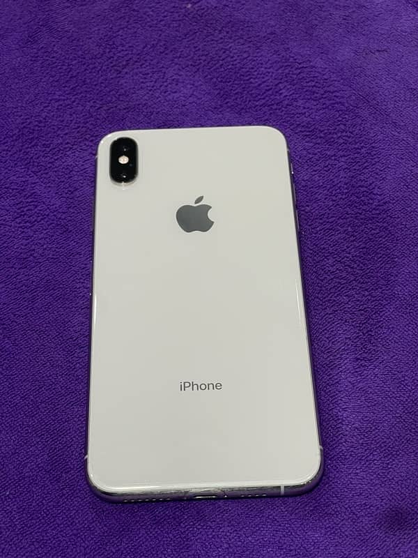 Iphone XS Max 256 GB dual sim PTA APPROVED 0