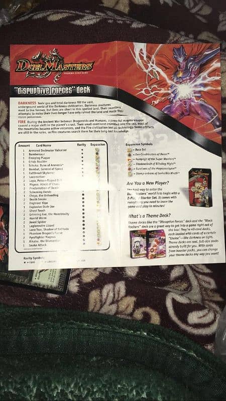 Duel Master Cards Decks 0