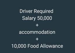 Drivers Required