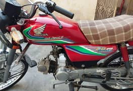 Honda CG 70 model 2017 bike for sale 03253982817