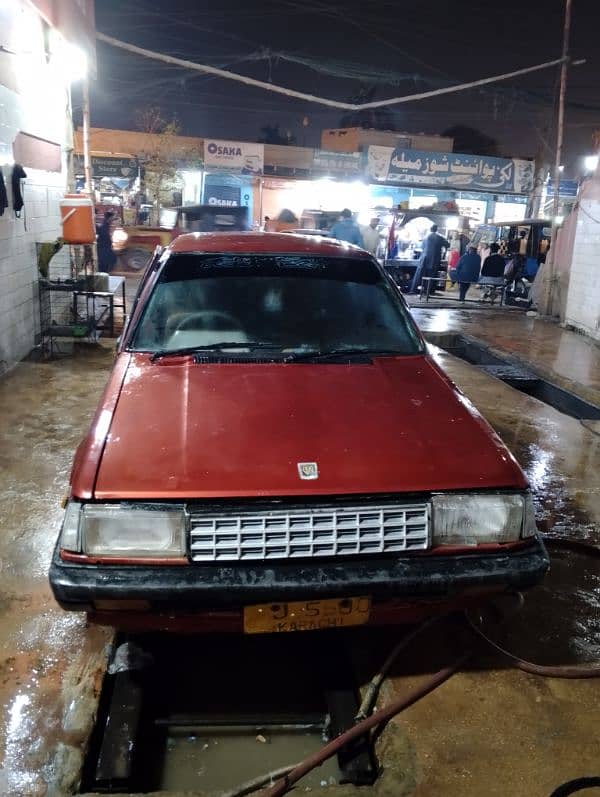 Nissan Sunny 1985 cng petrol 4