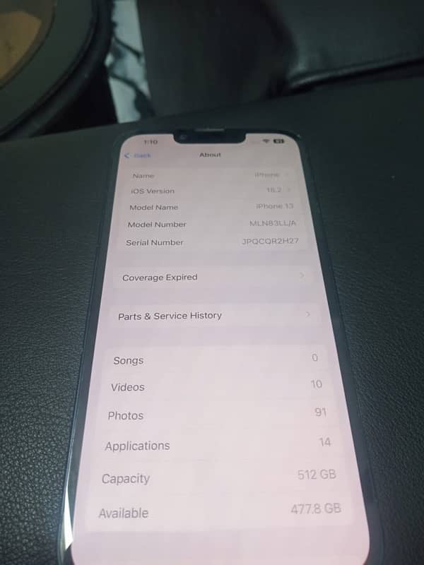 iPhone 13 512 gb exchange possible sath cash bhi lelena 9