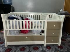 baby cot totally new bilkul use nahi howa 10/10