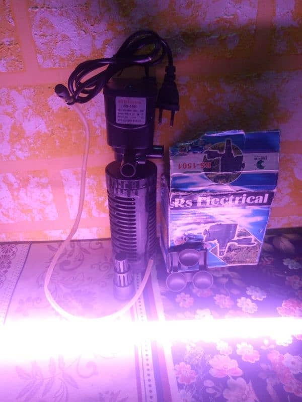 fish Aquarium power filter with power ultra light k sath . . 3