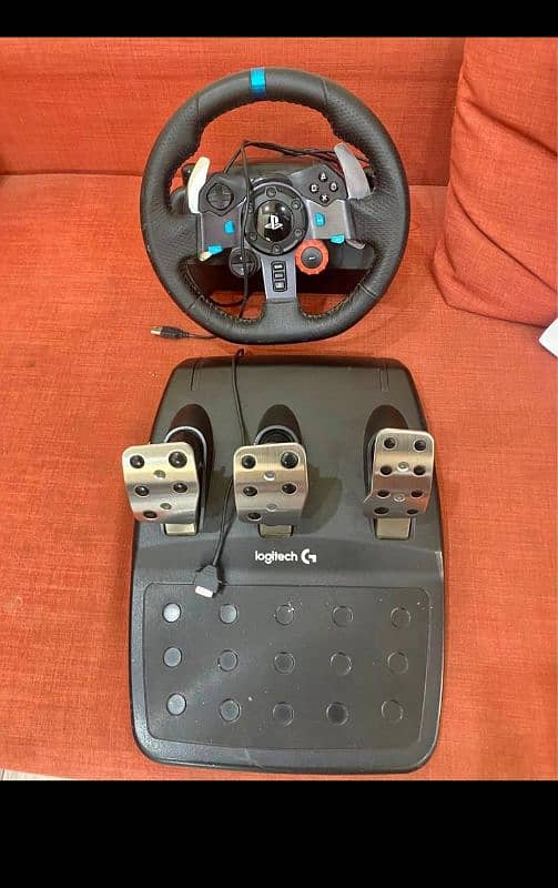 Logitech G29 with paddles racing rig simulator 1