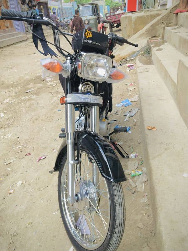 Super star 2024 model new bike ha one month use hui ha bs 10