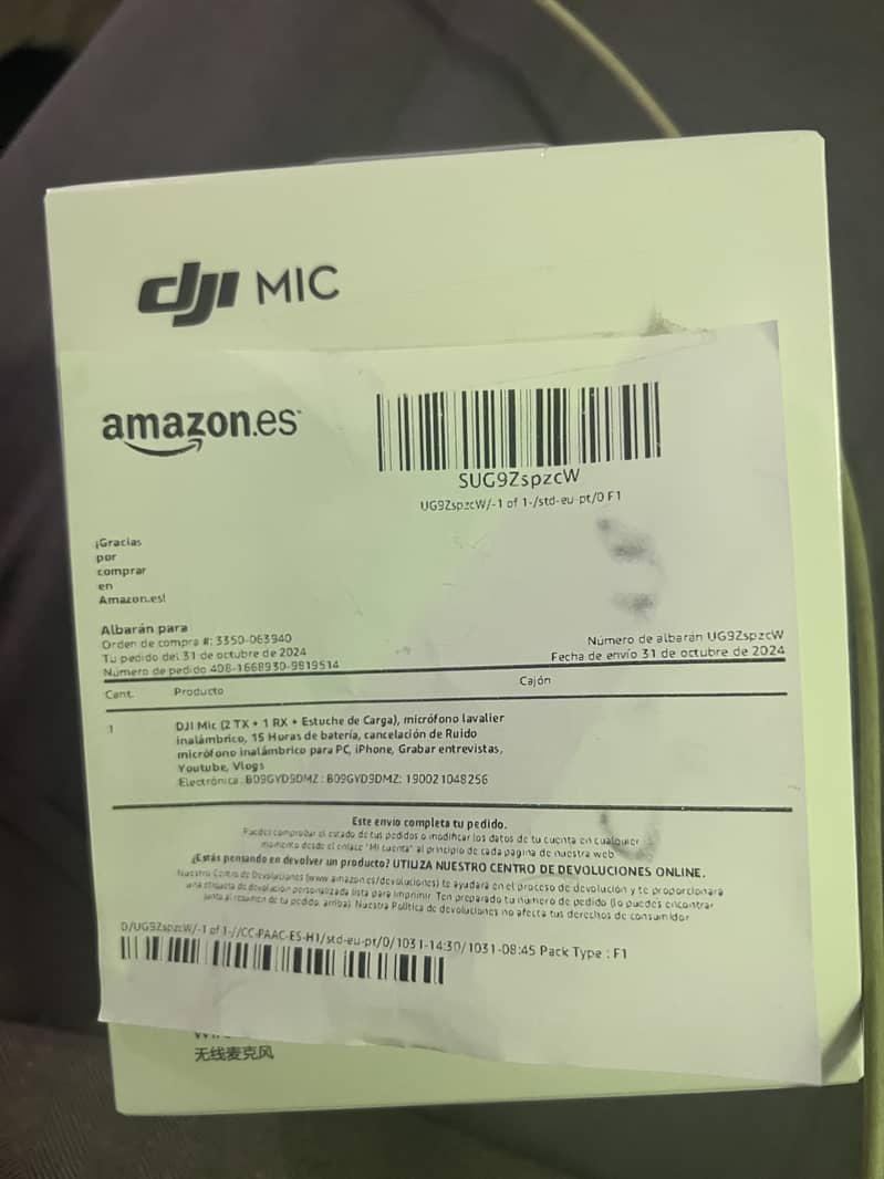 DJI mic - wirless microphone for 2 persons 1