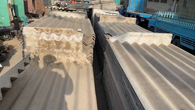 old cement sheets 6 fit quantity available now in whole sale price 2