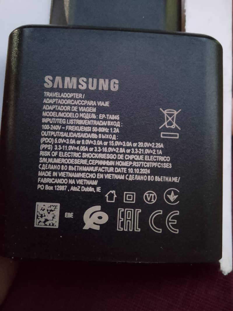 45W Samsung original super fast charger with box 3