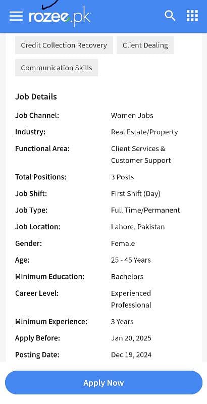 Calling Jobs For Females 1