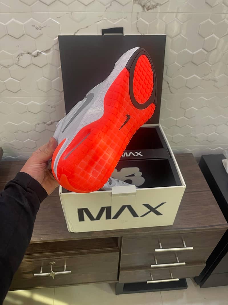 NIB Nike Adapt Auto Max Shoes | Infrared Color | Size 9.5 UK /44.5 EUR 3