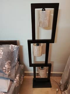 wooden standing Lamp