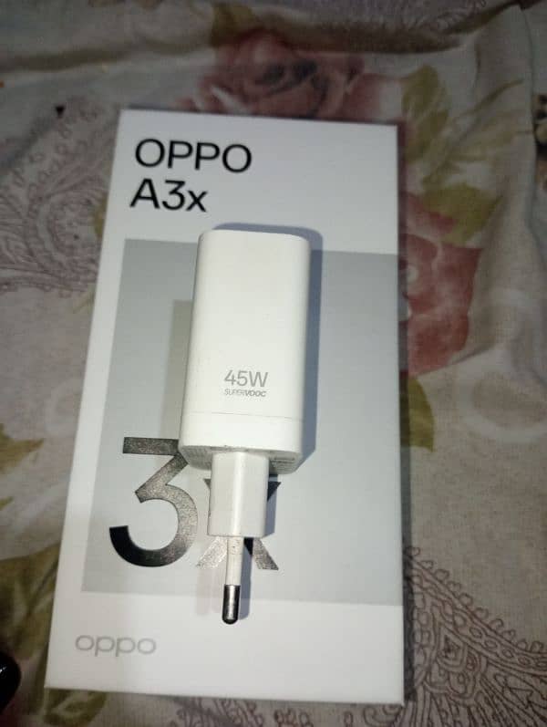 oppo A3x 4/128 lush condition 1month use 5