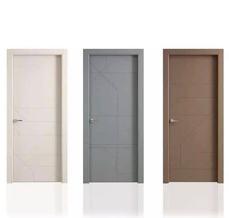 Wood Plastic Composite Doors 5