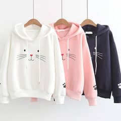 New Trendy Hoodie For Girls / S M L XL XXL XXXL / Very Low Price. . .