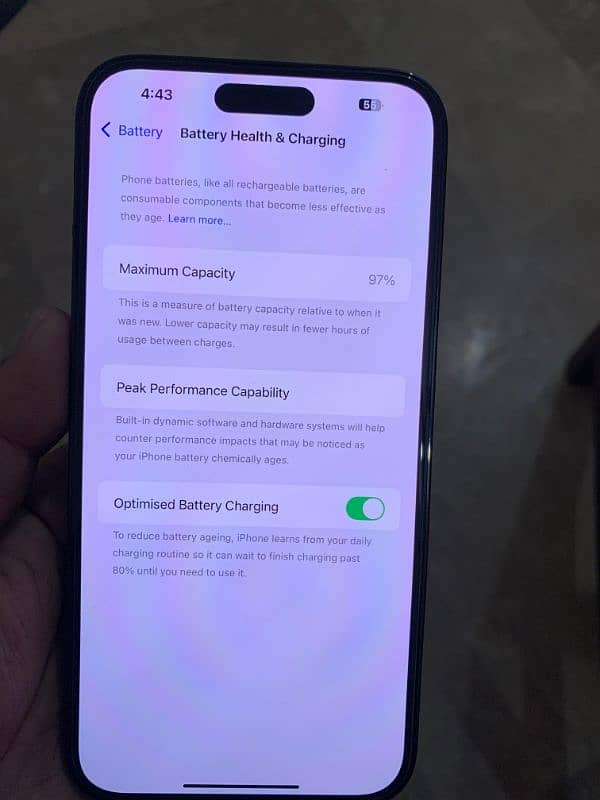 Iphone 14 pro max (Purple) 128gb Non pta 3