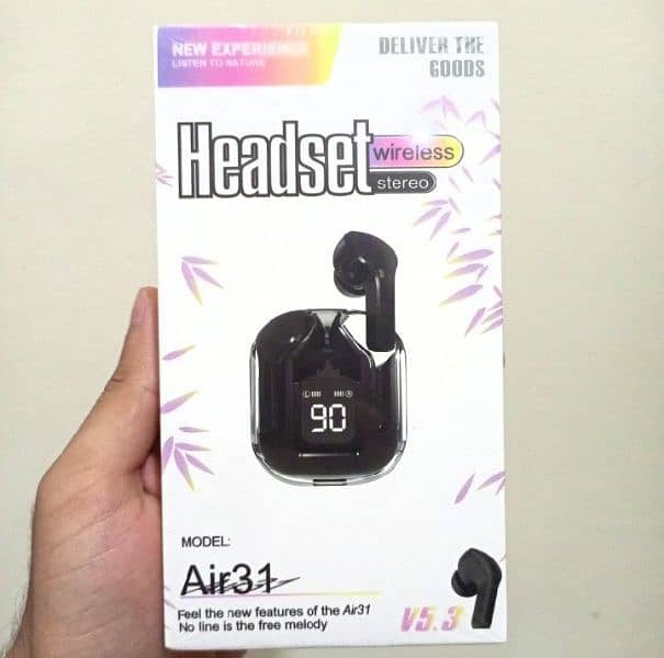 Air31 earbuds with cover,air 31 earbuds ,air31 earbuds 6