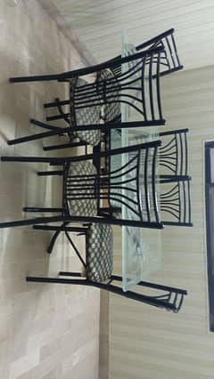 6 chairs dinning table