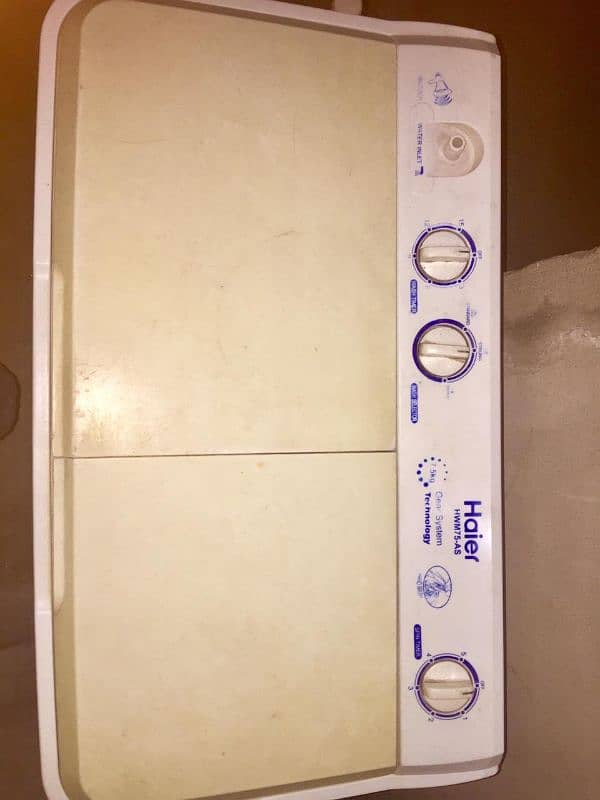 Haier washing machine twin tub HWM-75-AS 0