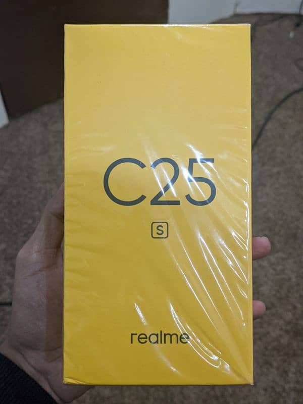 Realme C25S 4GB/128GB Dual Sim PTA Approved 1