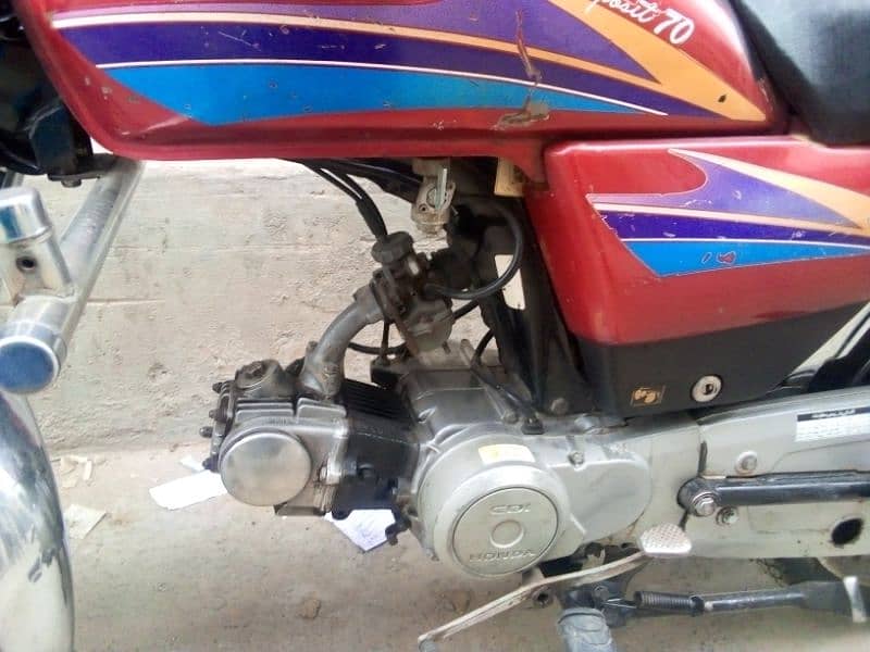 Honda CD 70 model 2006 old is gold my no 0305-7014214 4